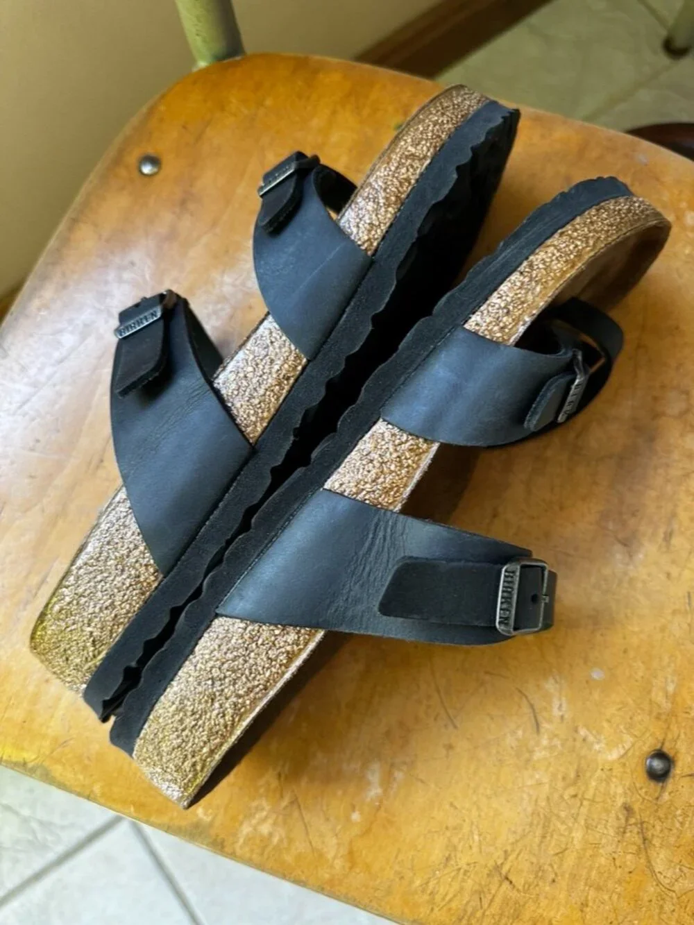 Birkenstock sandals black